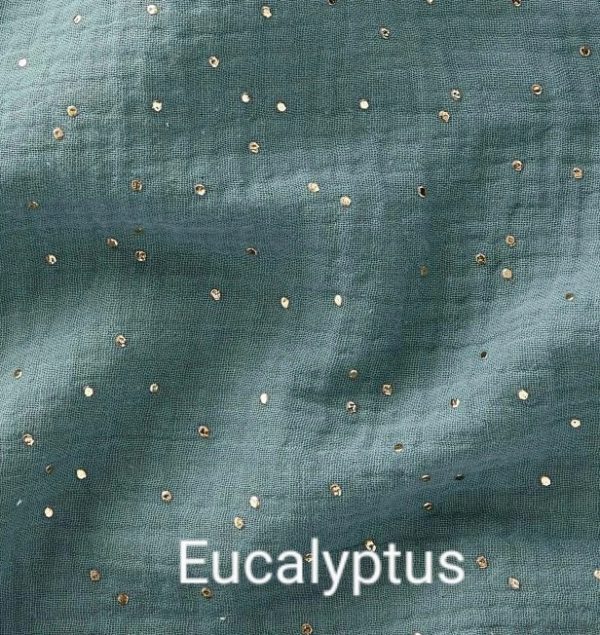 double gaze eucalyptus pour couffin poupon